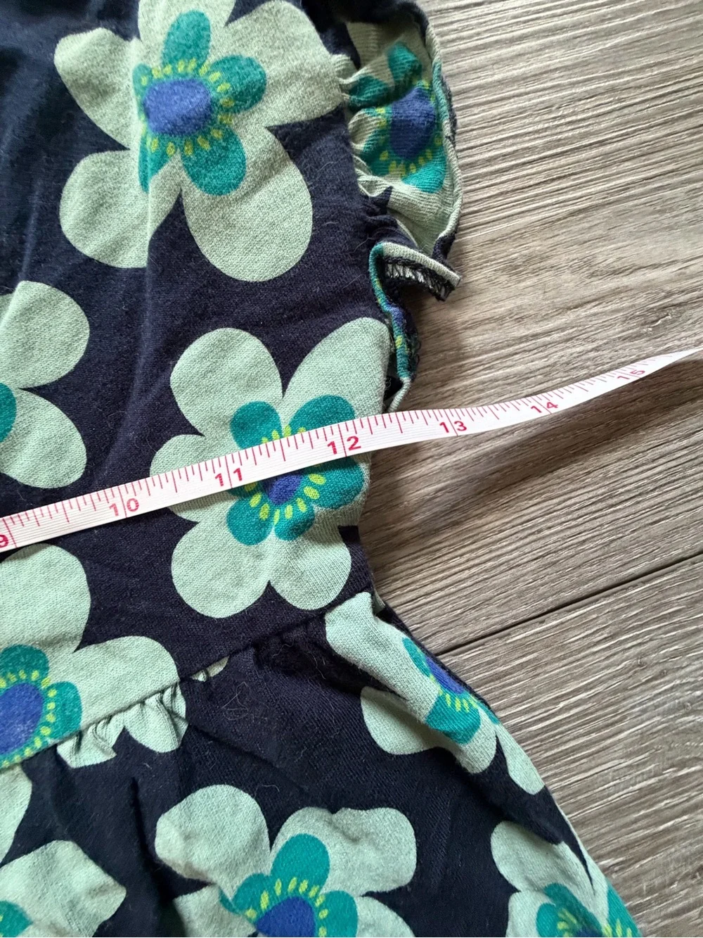 Old Navy Girls 5T Navy Floral Dress